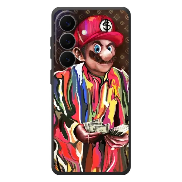 Чехол с принтом «Mario LV» для Samsung Galaxy S26 Plus