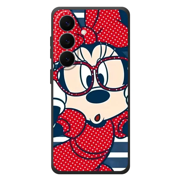 Чехол с принтом «Маус в очках» для Samsung Galaxy S26 Plus