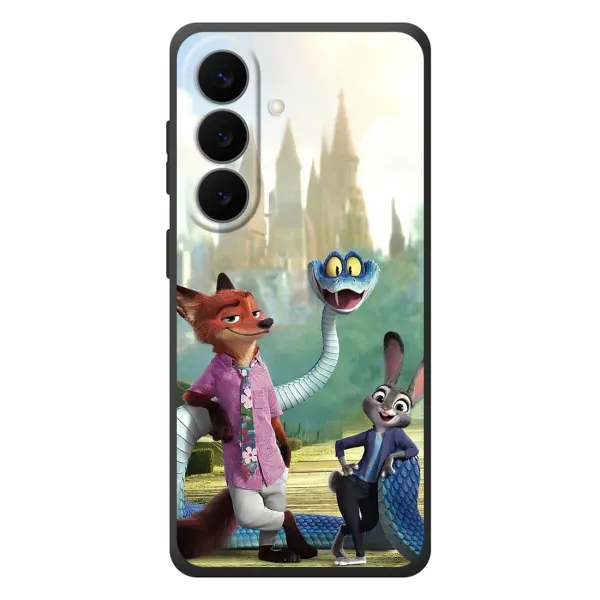 Чехол с принтом «Герои мультфильма Зверополис» для Samsung Galaxy S26 Plus