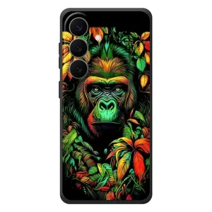 Чохол з Мавпами Samsung Galaxy S26 Plus - (AlphaPrint) (Мавпа в квітах)