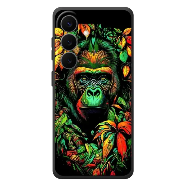 Чехол с принтом «Обезьяна в тропиках» для Samsung Galaxy S26 Plus
