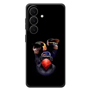 Чохол з Мавпами Samsung Galaxy S26 Plus - (AlphaPrint) (Три мавпи)