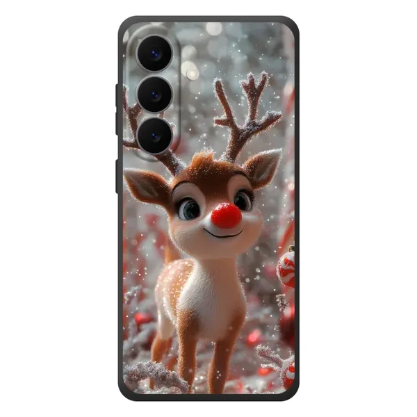 Чехол с принтом «Олень с носом» для Samsung Galaxy S26 Plus