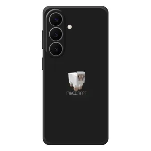 Чехол Майнкрафт на Samsung Galaxy S26 Plus (AlphaPrint) Minecraft (Овечка Майнкрафт)
