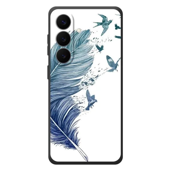 Чехол с принтом «Перышко» для Samsung Galaxy S26 Plus