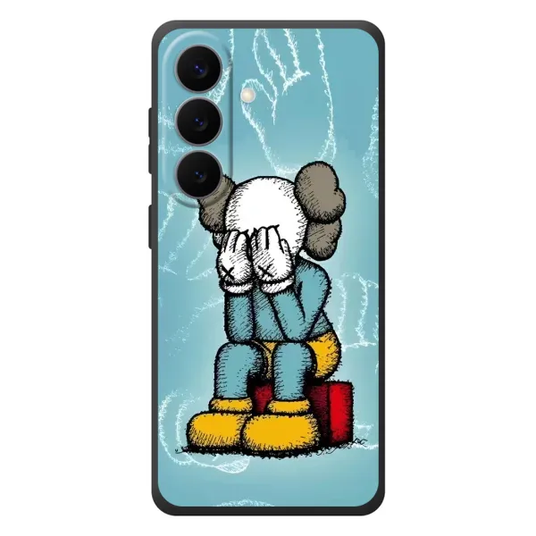 Чехол с принтом «Плач Bearbrick» для Samsung Galaxy S26 Plus