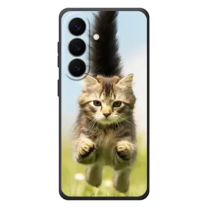 Чехлы с Котиками для Samsung Galaxy S26 Plus (VPrint) (Прыжок кота)