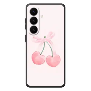 Чохол з розовим принтом для Samsung Galaxy S26 Plus (Рожеві вишні)