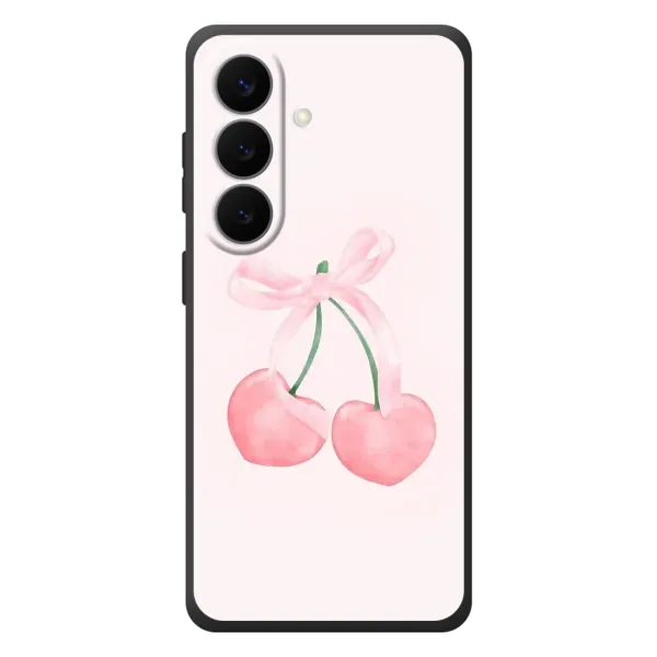Чохол з принтом «Рожеві вишні» для Samsung Galaxy S26 Plus Чохол з принтом «Рожеві вишні» для Samsung Galaxy S26 Plus