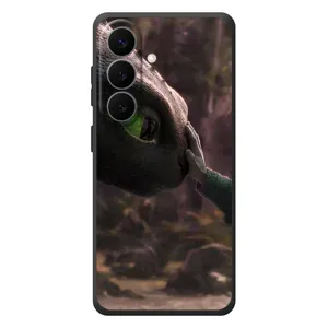 Чехол как приручить дракона на Samsung Galaxy S26 Plus (Сцена с драконом)