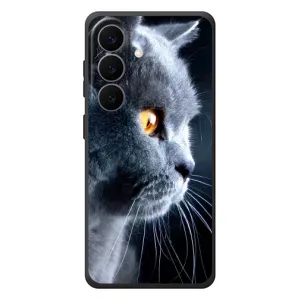 Чехлы с Котиками для Samsung Galaxy S26 Plus (VPrint) (Серый Кот)