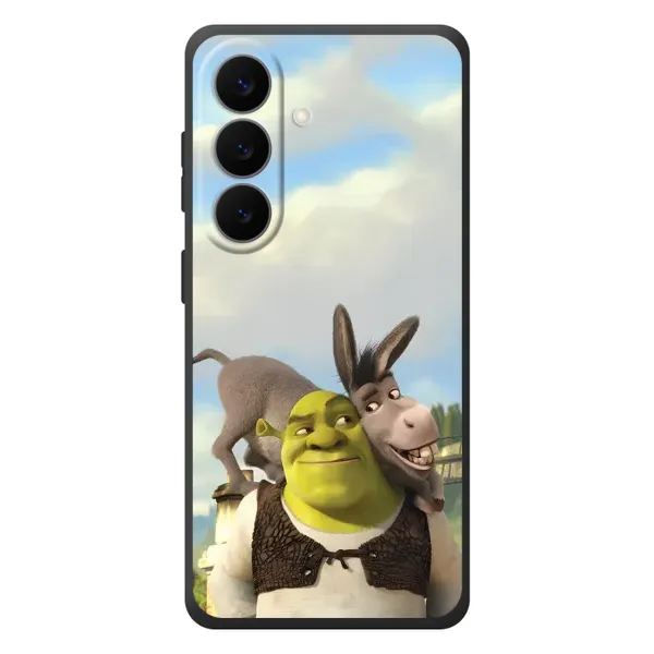 Чохол з принтом «Шрек та Осел» для Samsung Galaxy S26 Plus Чохол з принтом «Шрек та Осел» для Samsung Galaxy S26 Plus