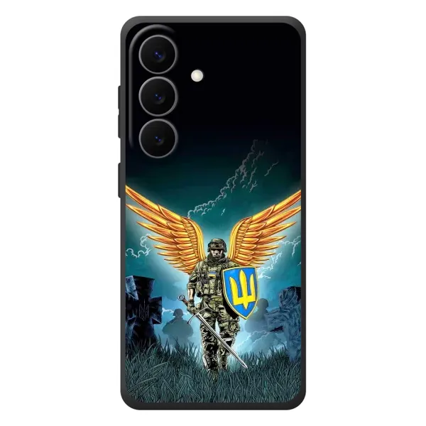 Чехол с принтом «Солдат ЗСУ» для Samsung Galaxy S26 Plus Чехол с принтом «Солдат ЗСУ» для Samsung Galaxy S26 Plus
