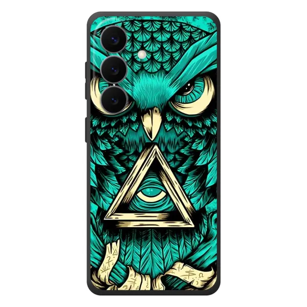 Чехол с принтом «Сова с глазом» для Samsung Galaxy S26 Plus