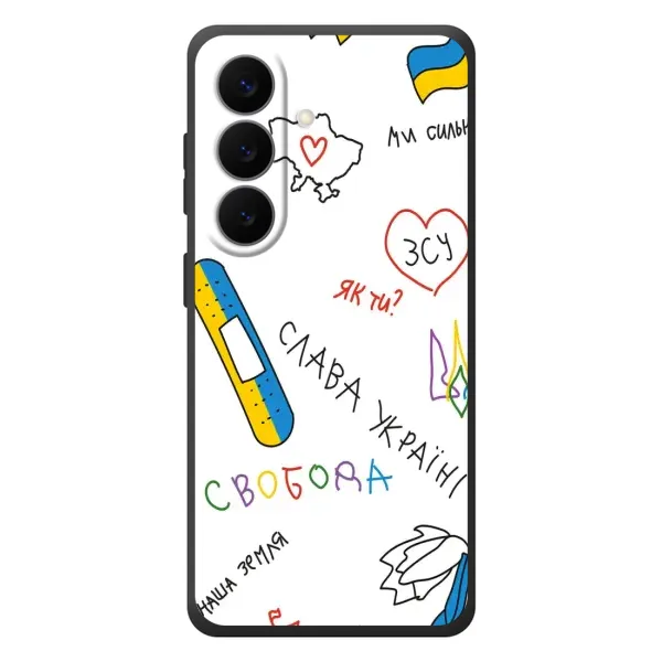 Чехол с принтом «Стикер» для Samsung Galaxy S26 Plus