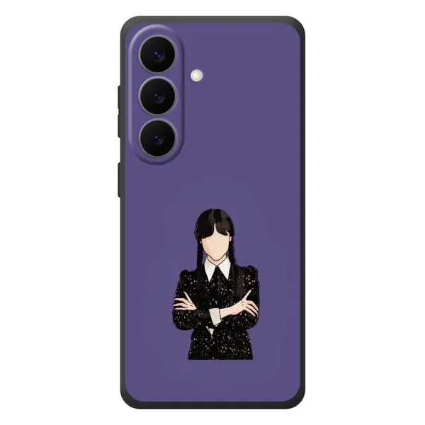 Чохол з принтом «Венздей у чорному» для Samsung Galaxy S26 Plus Чохол з принтом «Венздей у чорному» для Samsung Galaxy S26 Plus
