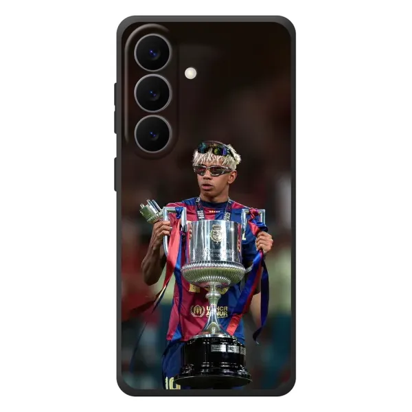 Чехол с принтом «Ямаль с кубком» для Samsung Galaxy S26 Plus