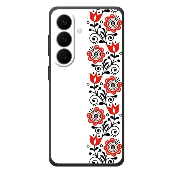 Чохол з принтом «Яскрава вишиванка» для Samsung Galaxy S26 Plus Чохол з принтом «Яскрава вишиванка» для Samsung Galaxy S26 Plus