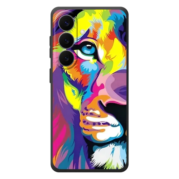 Чохол з принтом «Яскравий Лев» для Samsung Galaxy S26 Plus