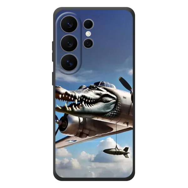 Чехол с принтом «Бомбардиро крокодило» для Samsung Galaxy S26 Ultra