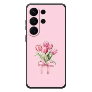 Чохол з розовим принтом для Samsung Galaxy S26 Ultra (Букет квітів)