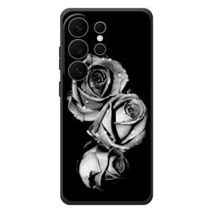 Чехол с принтом «Черная роза» для Samsung Galaxy S26 Ultra