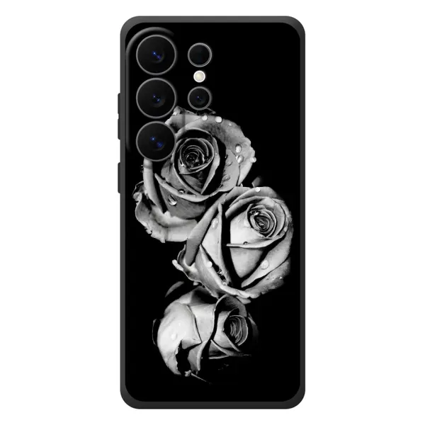 Чехол с принтом «Черная роза» для Samsung Galaxy S26 Ultra Чехол с принтом «Черная роза» для Samsung Galaxy S26 Ultra