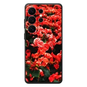 Чохли з квітами для Samsung Galaxy S26 Ultra (VPrint) (Квіти червоні)