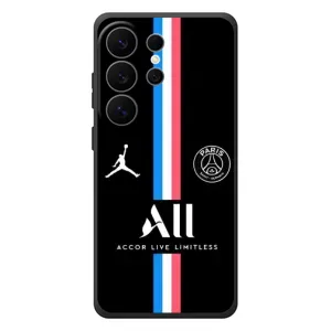 Чехлы PSG для Samsung Galaxy S26 Ultra (AlphaPrint) (футболка ПСЖ)