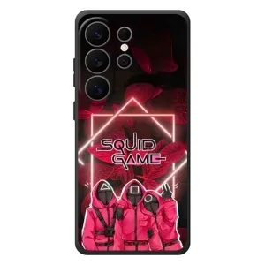 Чехол Гра в кальмара для Samsung Galaxy S26 Ultra (Охранники Игра кальмара)