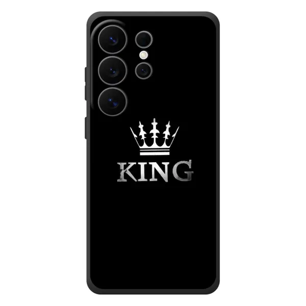 Чехол с принтом «KING» для Samsung Galaxy S26 Ultra