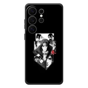 Чехлы на тему: Итачи Учиха для Samsung Galaxy S26 Ultra (AlphaPrint) (коллаж Итачи)
