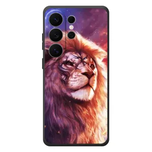 Чехол со Львом для Samsung Galaxy S26 Ultra (VPrint) (Красочный Лев)