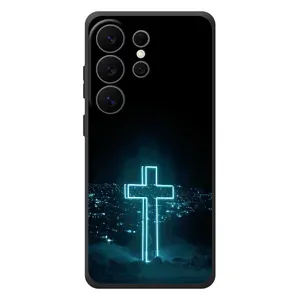 Християнські Чохли для Samsung Galaxy S26 Ultra (AlphaPrint) (Хрест і місто)