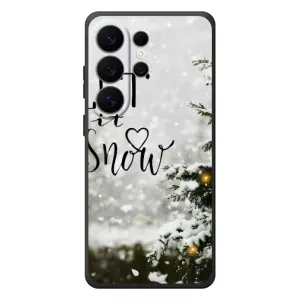 Новорічні, Святкові Чохли для Samsung Galaxy S26 Ultra - 2024 год (Let it snow)