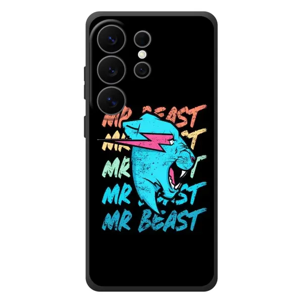 Чохол з принтом «logo Mr beast» для Samsung Galaxy S26 Ultra