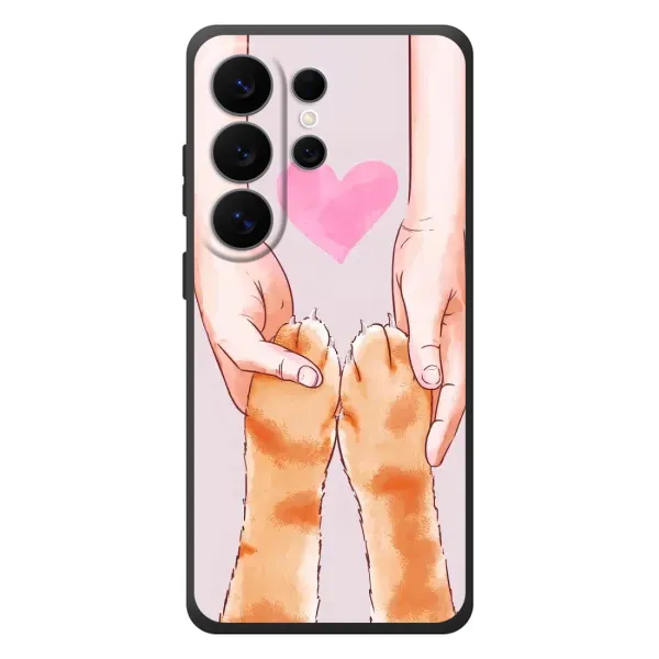 Чехол с принтом «Любовь к котикам» для Samsung Galaxy S26 Ultra