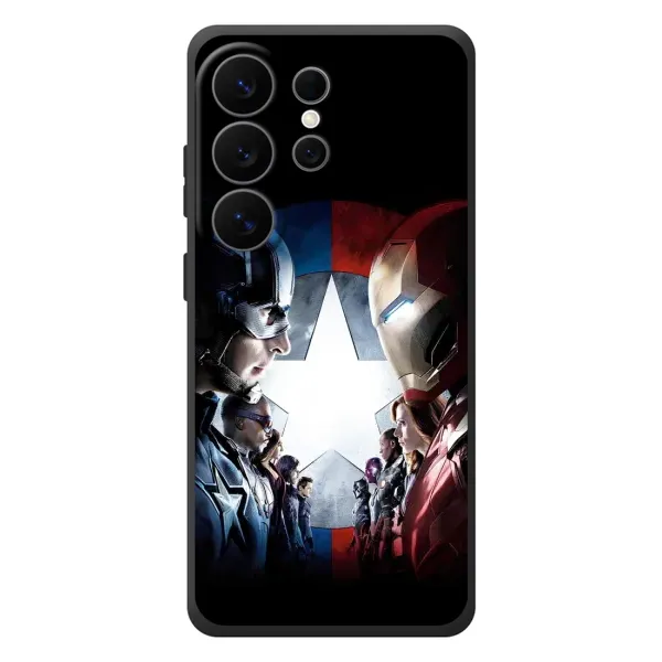 Чохол з принтом «Марвел стайл» для Samsung Galaxy S26 Ultra