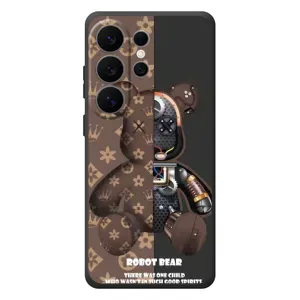 Круті Чохли Луі Віттон для Samsung Galaxy S26 Ultra (AlphaPrint) (Ведмідь Луі Вітон)