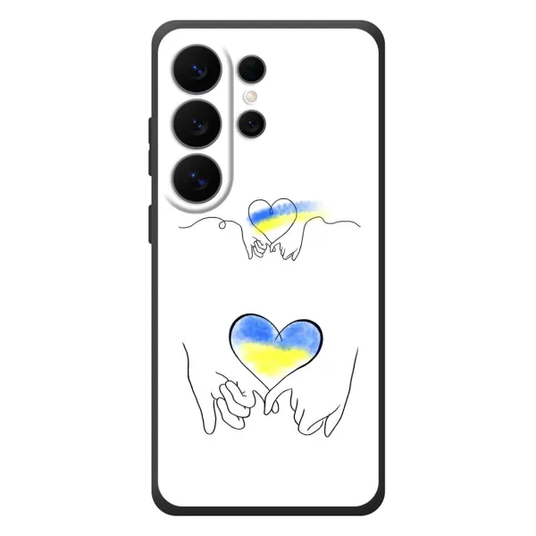 Чехол с принтом «Мир Украине» для Samsung Galaxy S26 Ultra Чехол с принтом «Мир Украине» для Samsung Galaxy S26 Ultra