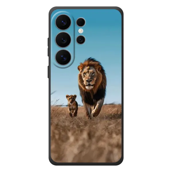 Чехол с принтом «Мусафа и Симба» для Samsung Galaxy S26 Ultra
