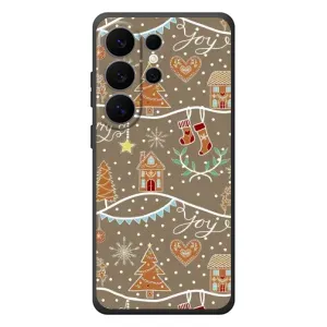 Новорічні, Святкові Чохли для Samsung Galaxy S26 Ultra - 2024 год (Новорічні пряники)