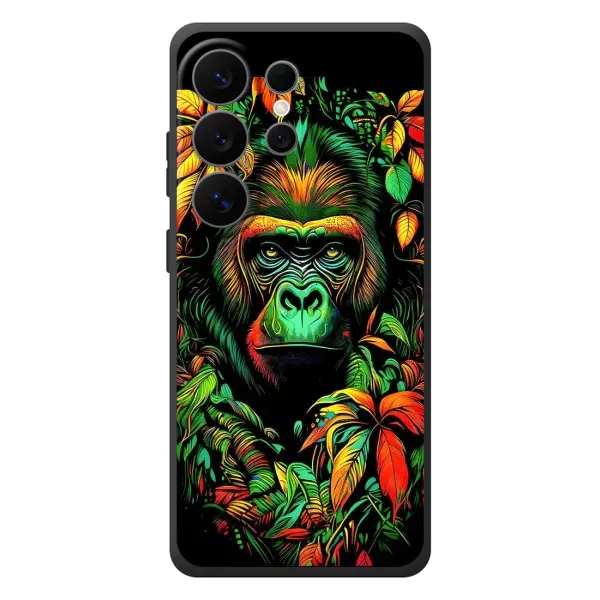 Чехол с принтом «Обезьяна в тропиках» для Samsung Galaxy S26 Ultra