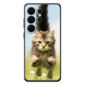 Чехлы с Котиками для Samsung Galaxy S26 Ultra (VPrint) (Прыжок кота)