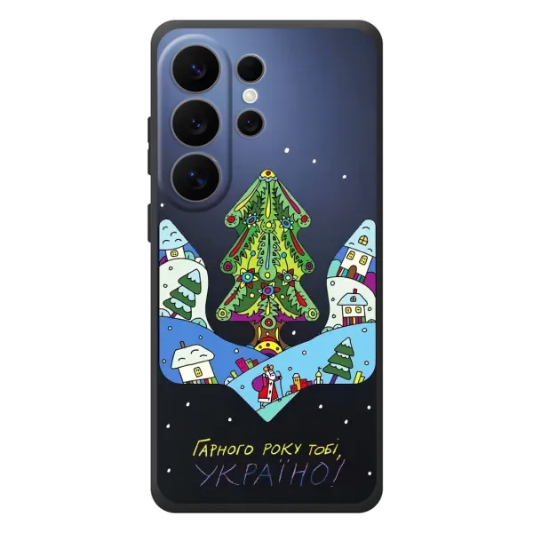 Чохол з принтом «Різдвяний герб» для Samsung Galaxy S26 Ultra