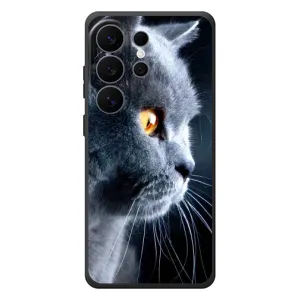 Чехлы с Котиками для Samsung Galaxy S26 Ultra (VPrint) (Серый Кот)