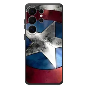 Чехол с принтом «Щит Капитана Америки» для Samsung Galaxy S26 Ultra
