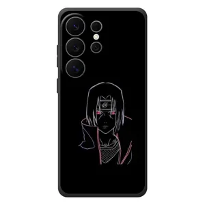 Чехлы на тему: Итачи Учиха для Samsung Galaxy S26 Ultra (AlphaPrint) (силуэт Итачи)