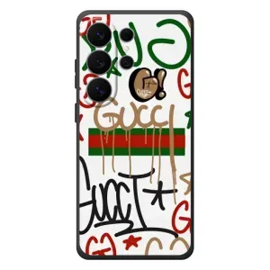 Бренднові Чохли для Samsung Galaxy S26 Ultra - (PREMIUMPrint) (Стиль GUUCI)