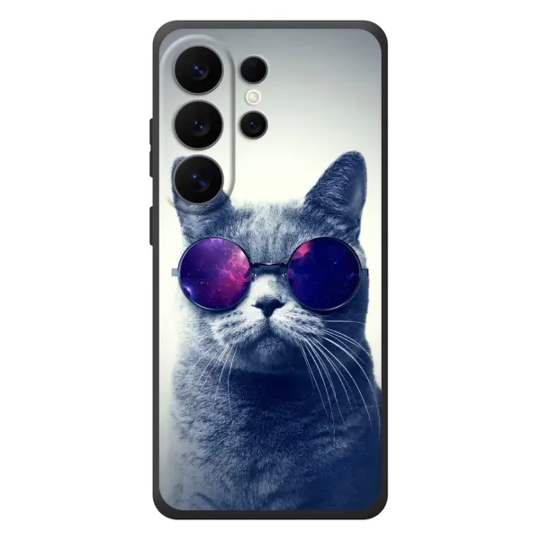Чехол с принтом «Стильный кот» для Samsung Galaxy S26 Ultra